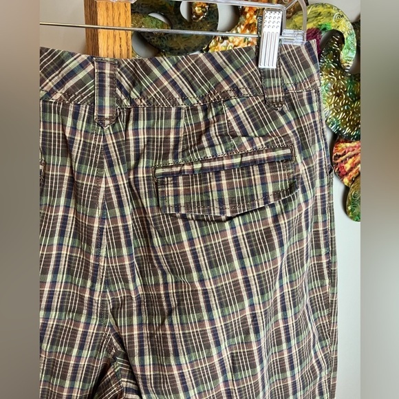 Shorts Woman’s 14 Brown Bermuda Lots Of Pockets Preowned Gently - Picture 8 of 12